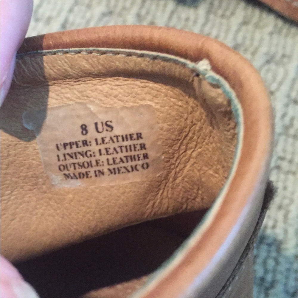 Tan Leather Booties - Picture 2 of 2